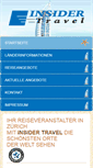 Mobile Screenshot of insidertravel.ch